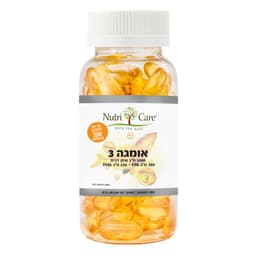 אומגה 3 סופר - אריזת חיסכון | נוטריקר | 200 כמוסות