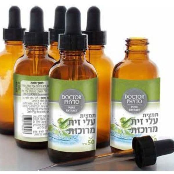 תמצית עלי זית מרוכזת | 50 מ"ל | דוקטור פיטו | כשרות בדץ העדה החרדית