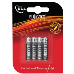 שמיניית סוללות AAA אלקליין | FUJICOM | יח' 8