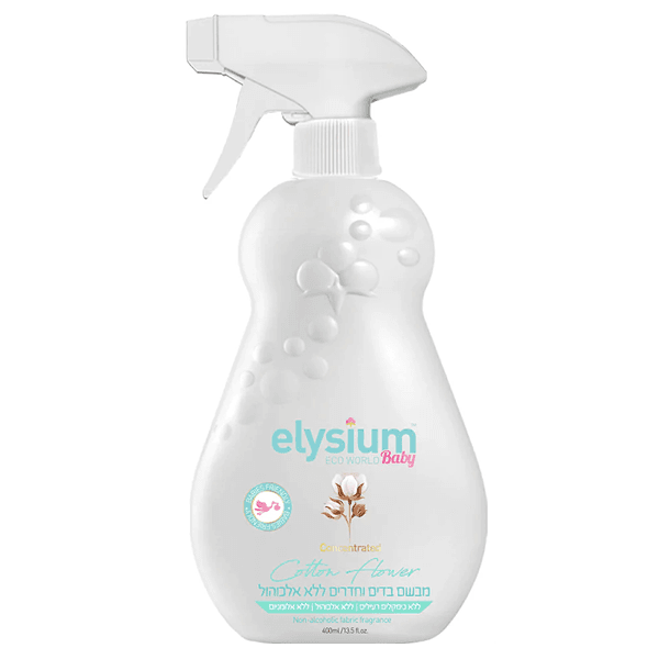 מבשם בדים וחדרים ללא אלכוהול | אליסיום | 400 מ"ל COTTON FLOWER