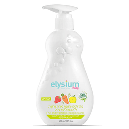 סבון טבעי לניקוי וחיטוי פירות וירקות | אליסיום | 400 מ"ל