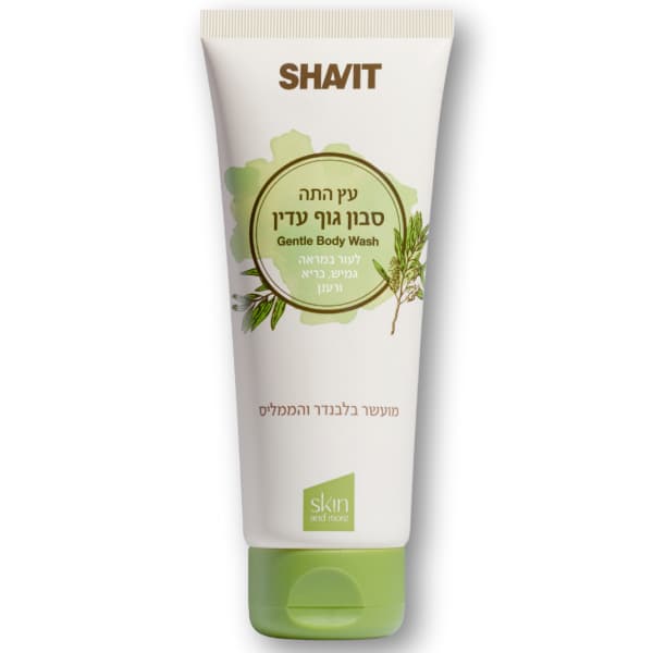 עץ התה סבון גוף עדין | שביט | 100 מ”ל