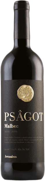 יין פסגות מלבק 750 מ