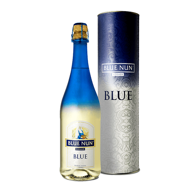 בלו נאן מבעבע לבן במארז-כשר