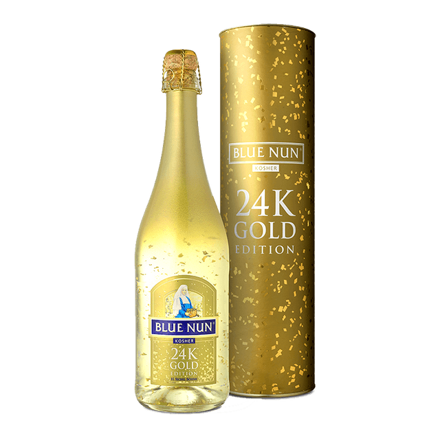 בלו נאן זהב מבעבע 24 קראט במארז כשר