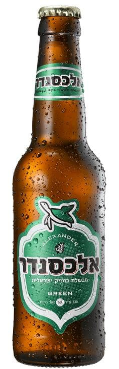 בירה אלכסנדר גרין 330 מ"ל