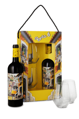 מארז פורטה 6 עם כוסות - כשר