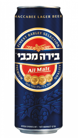 מארז מכבי 24 פחיות