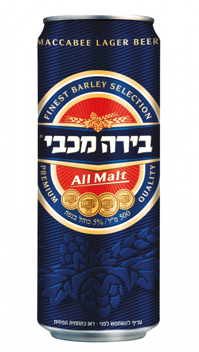 מארז מכבי 24 פחיות