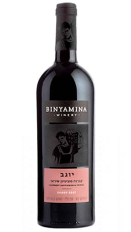 בנימינה יוגב קברנה סובניון שיראז לרכישה - בית היין