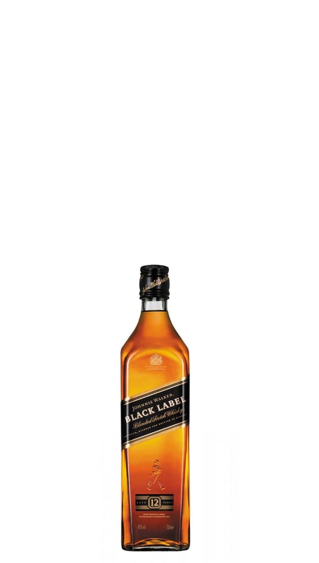 ג'וני ווקר בלאק לייבל 200 מ"ל