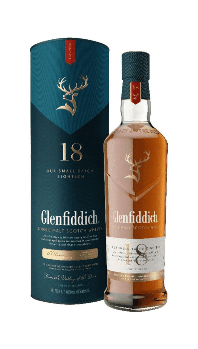 גלנפידיך 18 ויסקי סינגל מאלט במחיר מנצח - בית היין