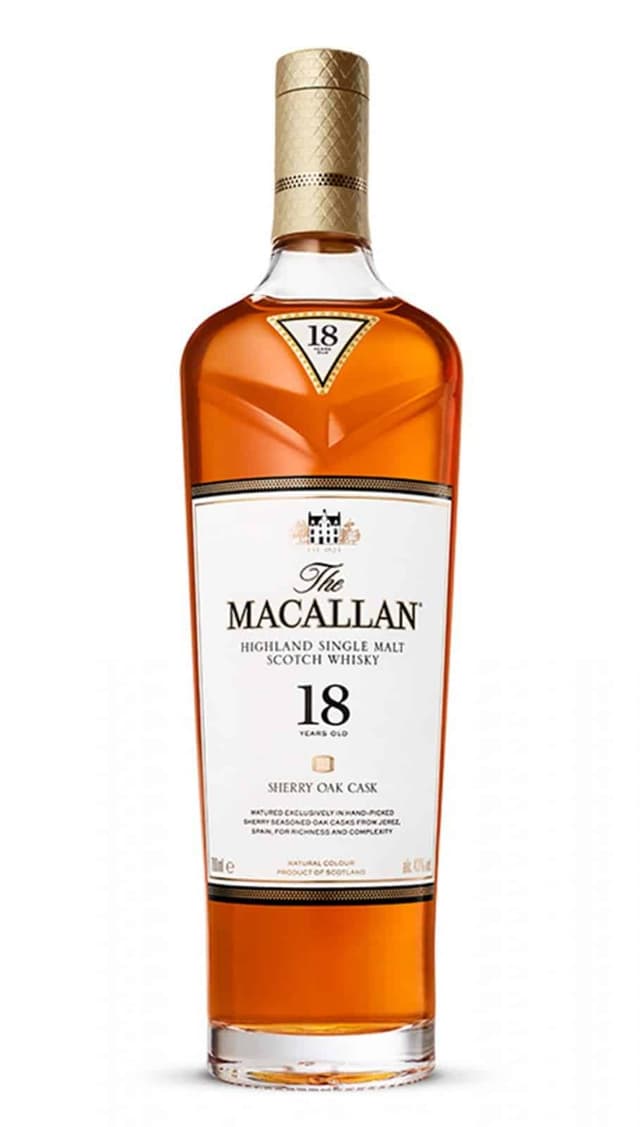 מקאלן שרי אוק 18 שנים לרכישה - בית היין