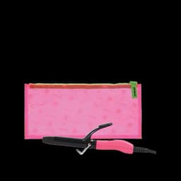 מיני מסלסל שיער ורוד