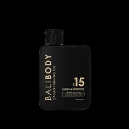 שמן שיזוף קקאו 15 SPF