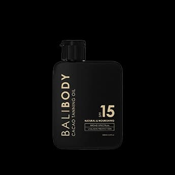 שמן שיזוף קקאו 15 SPF