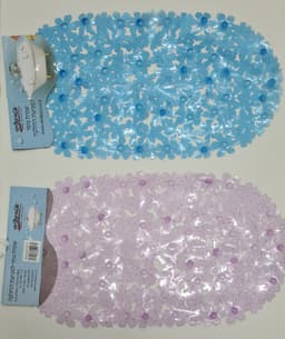 שטיח גומי לאמבטיה - דגם פרחיםאתר אטרקציה אונליין