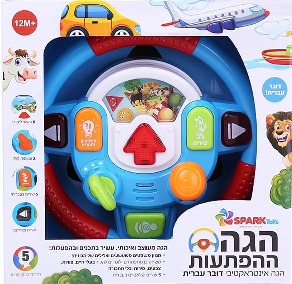 הגה ההפתעות מנגן ודובר עברית קונים רק באטרקציה מהיבואן לצרכן