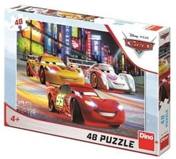 פאזל 48 חלקים - מכוניות, מגוון פאזלים ממותגים במחיר משתלם