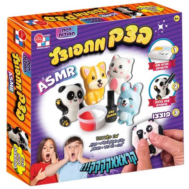 בצק מתפוצץ חיות מתוקות