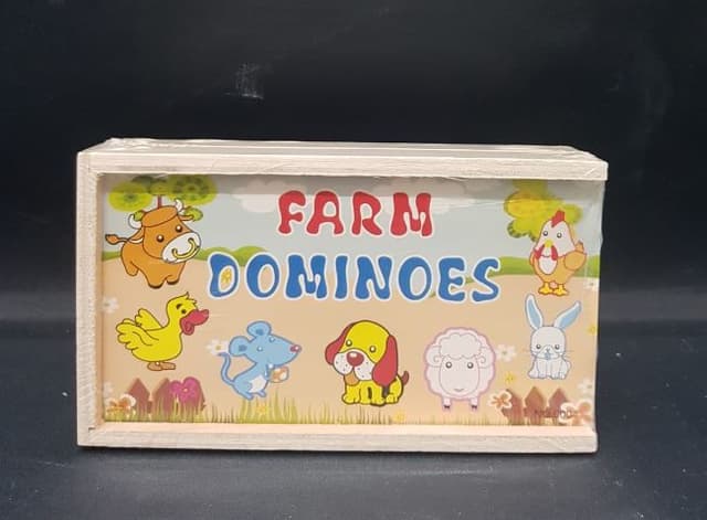 מבחר דומינו חיות מעץ באטרקציה אונליין מהיבואן לצרכן