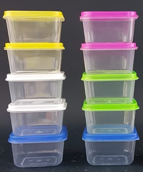 סט 10 קופסאות פלסטיק במגוון דגמים במחיר הכי משתלם באטרקציה