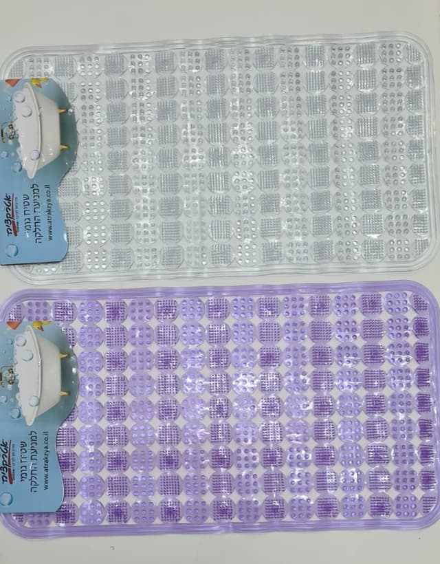 שטיח גומי לאמבטיה - דגם עיגולים משולב קונים רק באטרקציה מהיבואן לצרכן