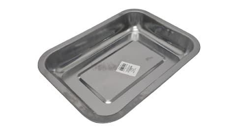 תבנית נירוסטה מלבנית באורך 26.5 ס"מ ברוחב 19.5 ס"מ באתר אטרקציה אונליין