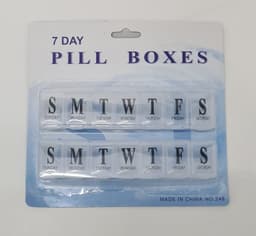 זוג קופסאות מחולקות ל-7 חלקים באטרקציה אונליין מהיבואן לצרכן