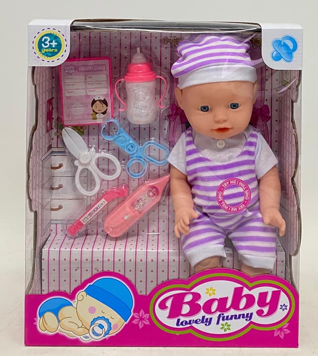 בובת תינוק צוחקת, בוכה, ומדברת קונים רק באטרקציה מהיבואן לצרכן