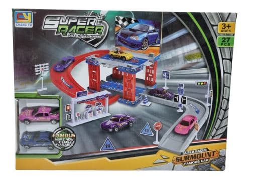 חניון מכוניות דו מפלסי - 27 חלקים אטרקציה מהיבואן לצרכן