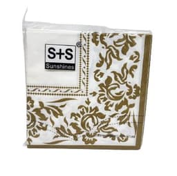 חבילה 20 מפיות מעוצבות דו שכבתי מעוטרות אתר אטרקציה