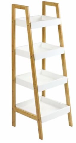 מעמד 4 מדפים מבמבוק גובה 98 ס"מ באתר אטרקציה אונליין