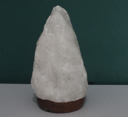 מנורת מלח 1.5-2 ק"ג עם חיבור USB צבע לבן קונים רק באטרקציה מהיבואן לצרכן