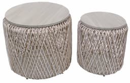 זוג מעמדים דקורטיביים קונים רק באטרקציה מהיבואן לצרכן