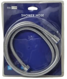 צינור למקלחת מתכת 1.5 מטר