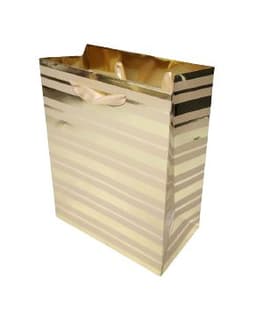 שקית מתנה מעוצבת זהב/סגול 18X9 קונים רק באטרקציה מהיבואן לצרכן