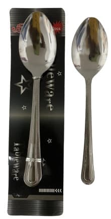 סט 6 כפות נירוסטה - דגם נקודות קונים רק באטרקציה מהיבואן לצרכן