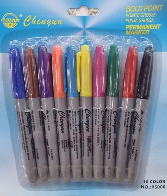 חבילת 10 טושים צבעוניים קונים רק באטרקציה מהיבואן לצרכן