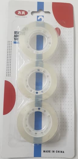 חבילת 3 יחידות סלוטייפ שקוף קונים רק באטרקציה מהיבואן לצרכן