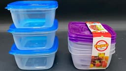 סט 3 קופסאות מרובע - 1500 מ"ל כל אחת קונים רק באטרקציה מהיבואן לצרכן