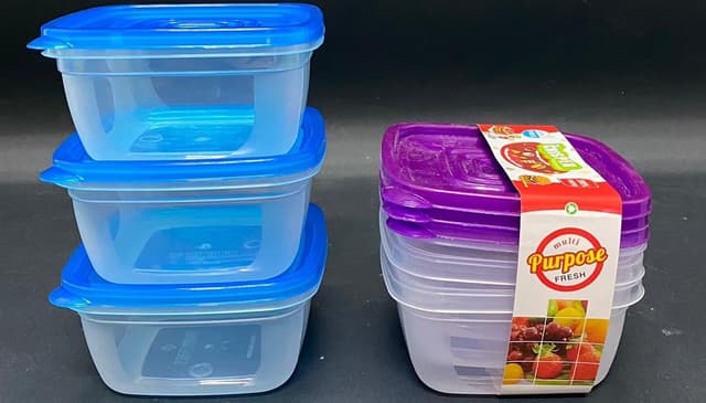 סט 3 קופסאות מרובע - 1500 מ"ל כל אחת קונים רק באטרקציה מהיבואן לצרכן