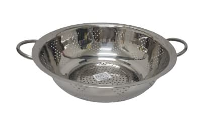 מסננת נירוסטה עם ידיות קוטר 30 סמבאתר אטרקציה אונליין