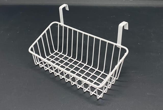 סלסלה לתליה על דלתות וארונות מטבח 28X13 סמ לבן במחיר משתלם