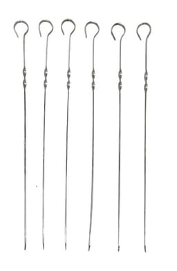 סט 6 שיפודי נירוסטה אורך 42 סמ במחירים זולים מהיבואן לצרכן