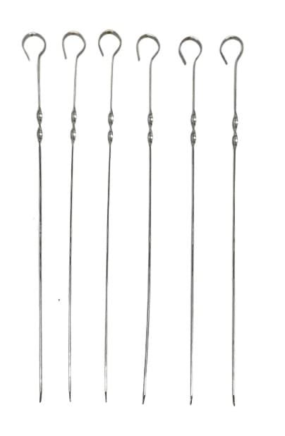 סט 6 שיפודי נירוסטה אורך 42 סמ במחירים זולים מהיבואן לצרכן