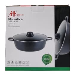 סיר סוטאז יציקה 28 ס"מ כולל ידיות סיליקון ומתאים לכל סוגי הכיריים כולל אינדוקציה. קונים רק באטרקציה מהיבואן לצרכן