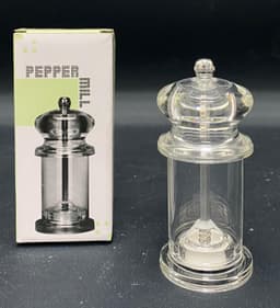 גורס פלפל ידני פלסטיק אקרילי שקוף קונים בזול רק באתר היבואן