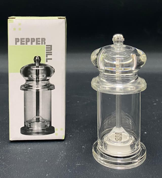 גורס פלפל ידני פלסטיק אקרילי שקוף קונים בזול רק באתר היבואן