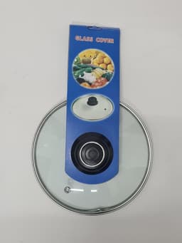 מכסה זכוכית לסיר מחבת עם ידית פלסטיק 18 ס"מ קונים רק באטרקציה מהיבואן לצרכן